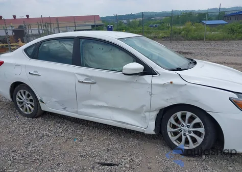 2019 Nissan Sentra Sv из США, поврежденный, VIN 3N1AB7AP1KY438766